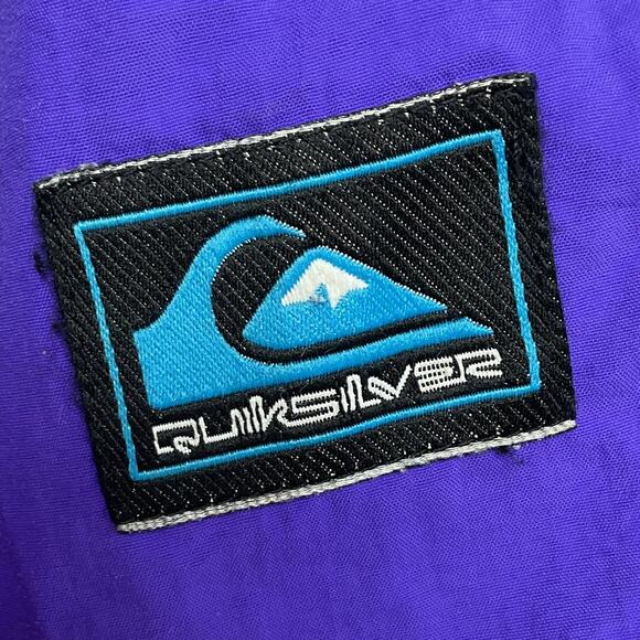 Vintage Y2K Quicksilver Board Shorts Swim Trunks Size 34 - Picture 5 of 14